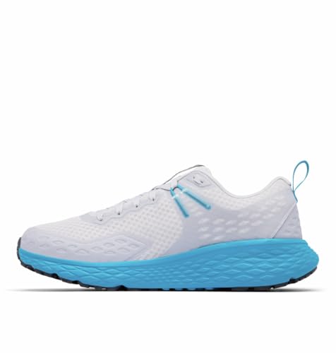 Columbia Men's Konos TRS Outdry Waterproof Shoe, Cumulus Grey/Blue Echo, 13