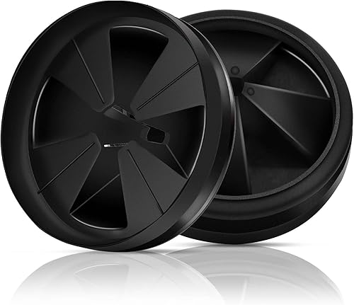 Miniatura 1 de Protectores contra salpicaduras para eliminación de basura de 3 38 pulgadas, deflector de fregadero QCB-AM de cuello silencioso, accesorios de