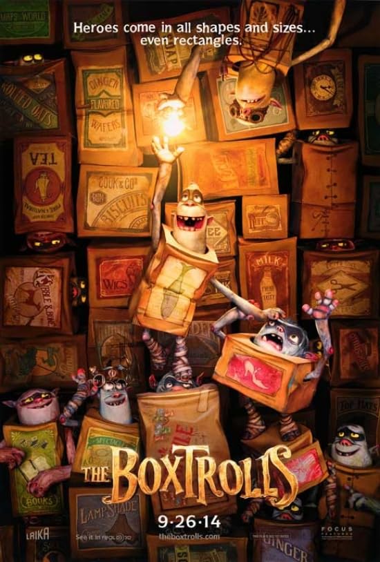 Amazon.com: The Boxtrolls Movie Poster (11 x 17): Posters & Prints