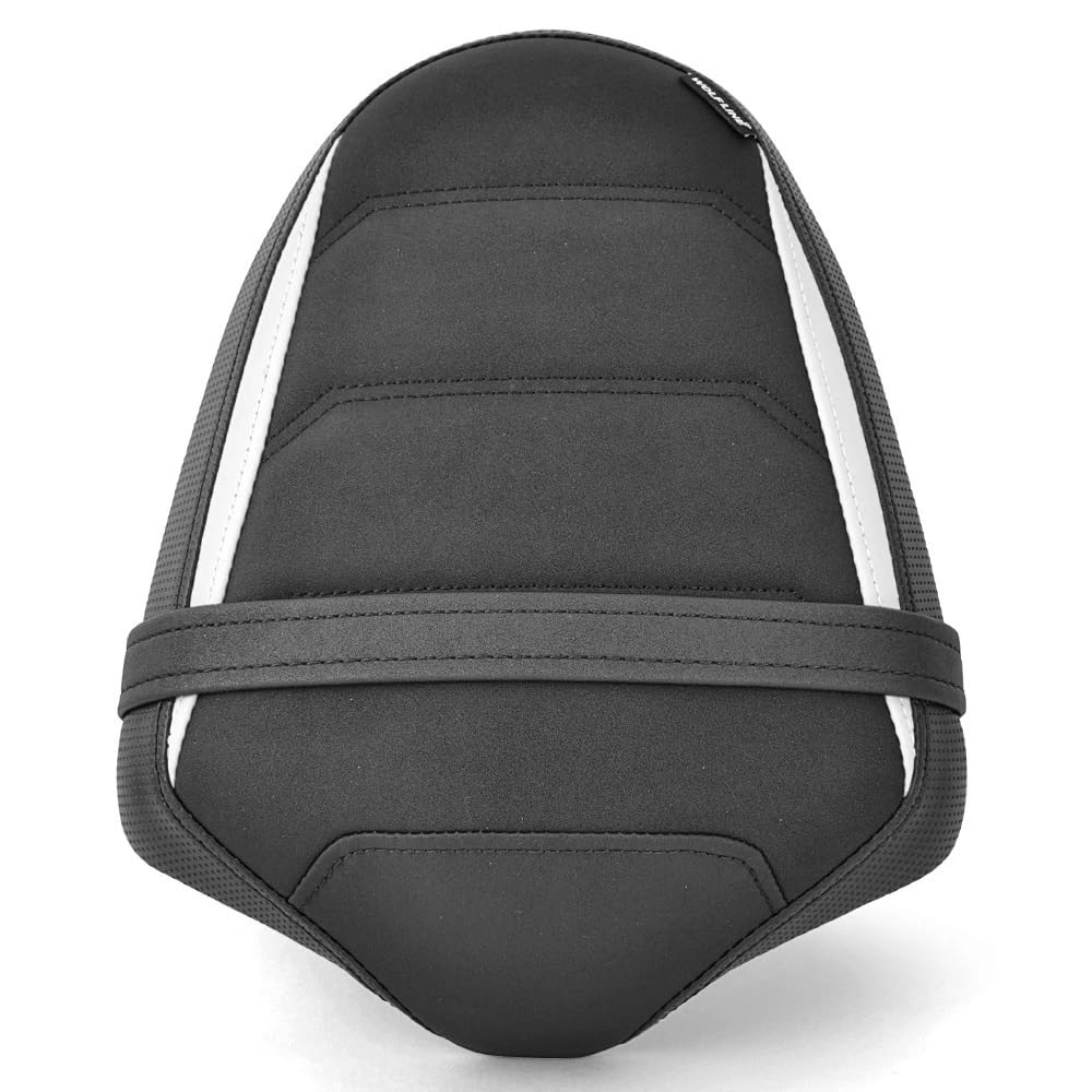 Asiento trasero de cuero sintético premium para Daytona 660 2025 8