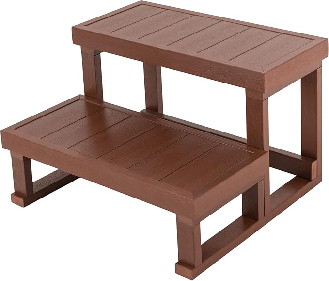Amazon.com: Hot Tub Spa Steps Outdoor Hot Tub Stairs Polystyrene Spa ...