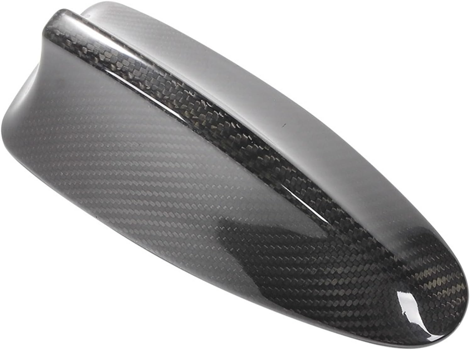 Carbon Fiber Car Roof Shark Fin Cover Compatible with BMW 5 Series F10 2012-2016