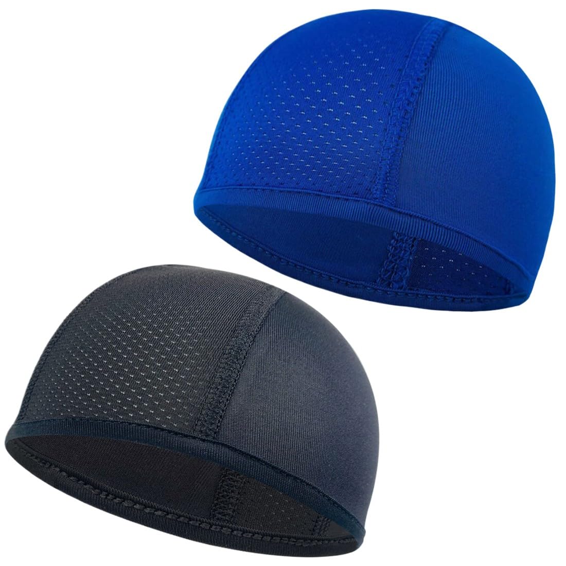 2Pcs Forro para Casco y Gorra para Correr Skull Cap para Hombre, Gorro para Casco de Bicicleta Gorro, Gorro para Casco de Bicicleta, Bici Verano para Casco Absorbe el Sudor Accesorios