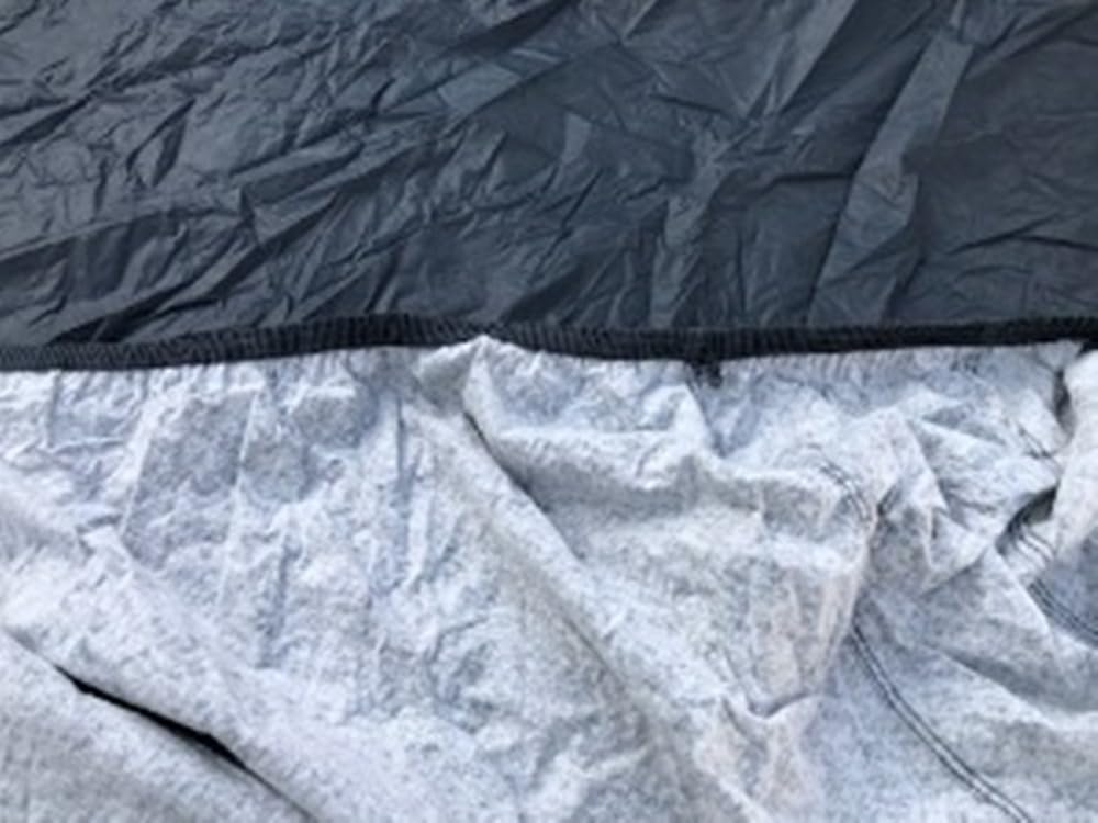 COPRIAUTO TELO FELPATO 250G PER ANTIGRANDINE IMPERMEABILE COPRI AUTO CAPPOTTA COPERTURA CON ZIP LATERALE TAGLIA SPECIFICA COMPATIBILE CON JEEP Renegade 1.6 Mjt 120CV Limited