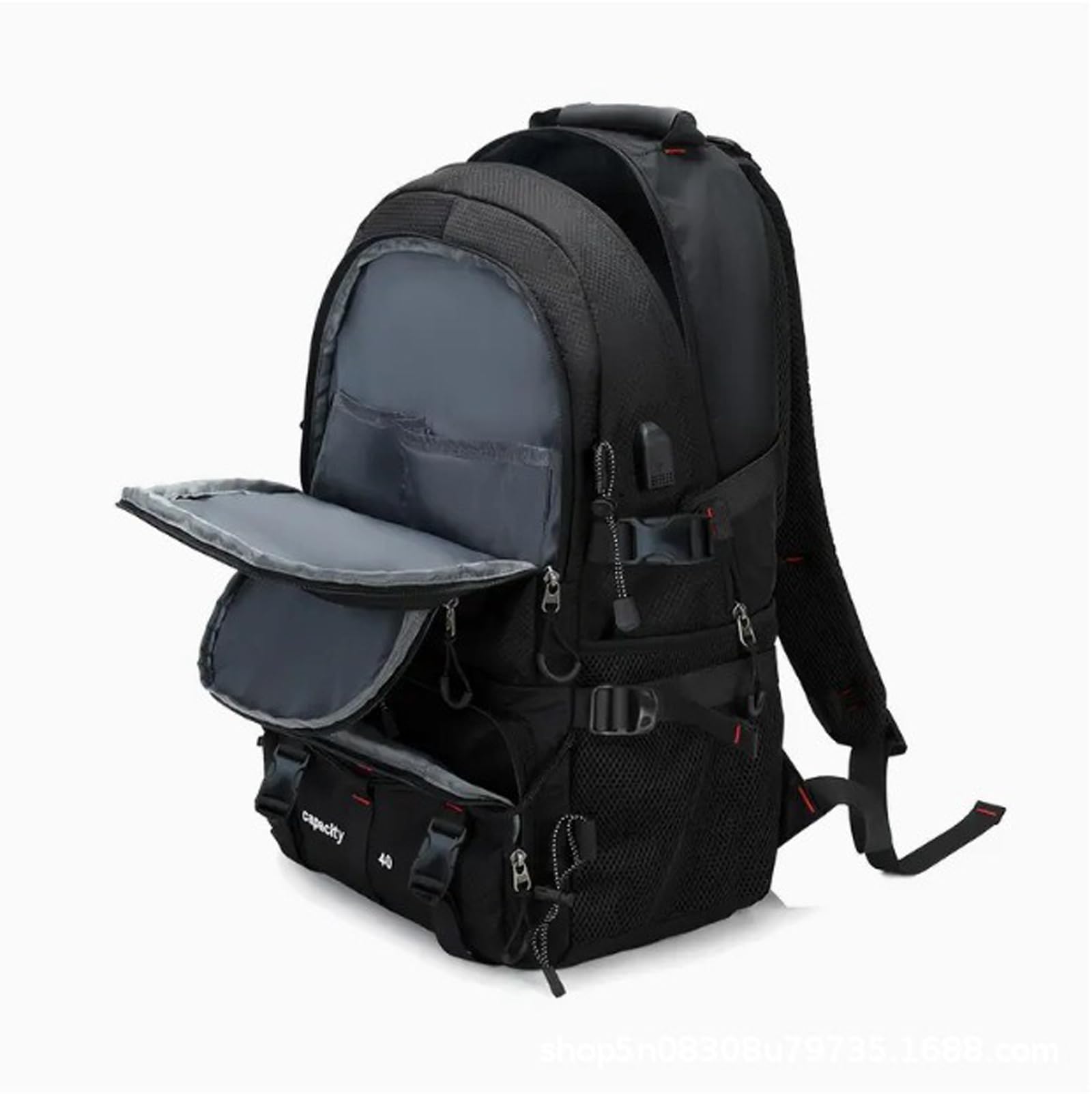 Wasserdichter Reiserucksack für Outdoor-Abenteuer und Wanderausrüstung
