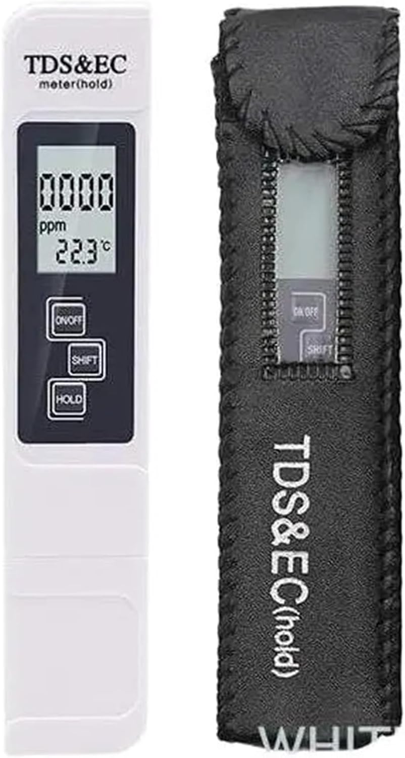 Water Test Meter, Water Quality Detector 3 in 1 Conductivity Test Pen Large Screen Digital Water Quality Tester TDS EC Meter Water Quality Meter