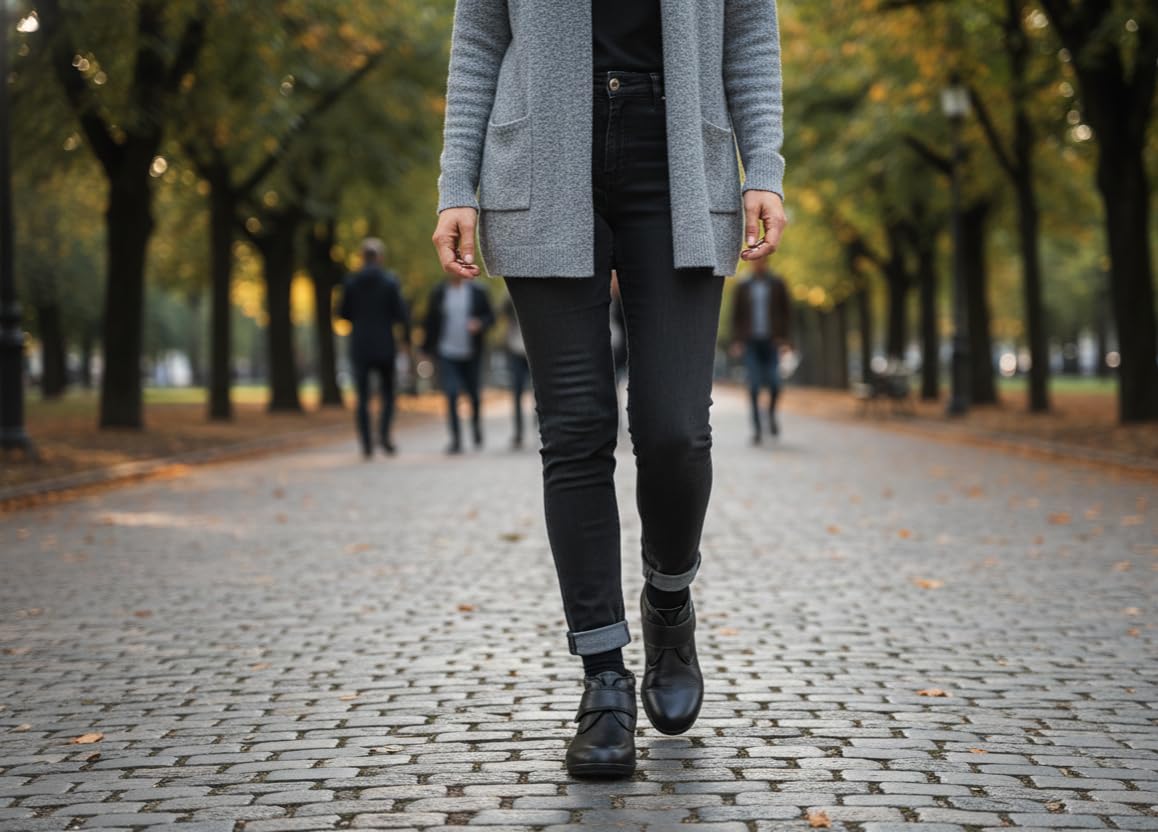 Botines mujer de piel con tacón o plataforma Botín cómodo de invierno | Calzado artesanal de España tipo camperos en ante y cuero Elegantes e informales