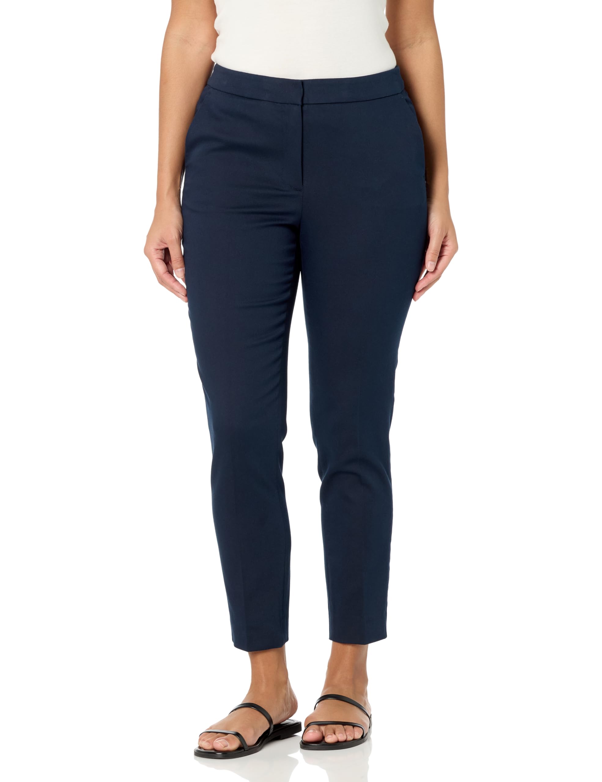 Tommy Hilfiger Womens Suiting Elastic Waist Trouser