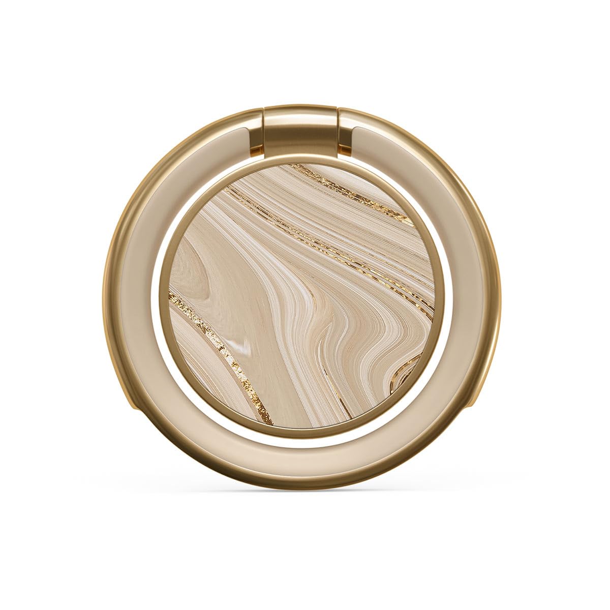 BURGA Cell Phone Ring, Holder Grip and Stand - Finger Phone Grip for Back of Smartphone Case, Kickstand 360 Rotation, Universal Ring for iPhone