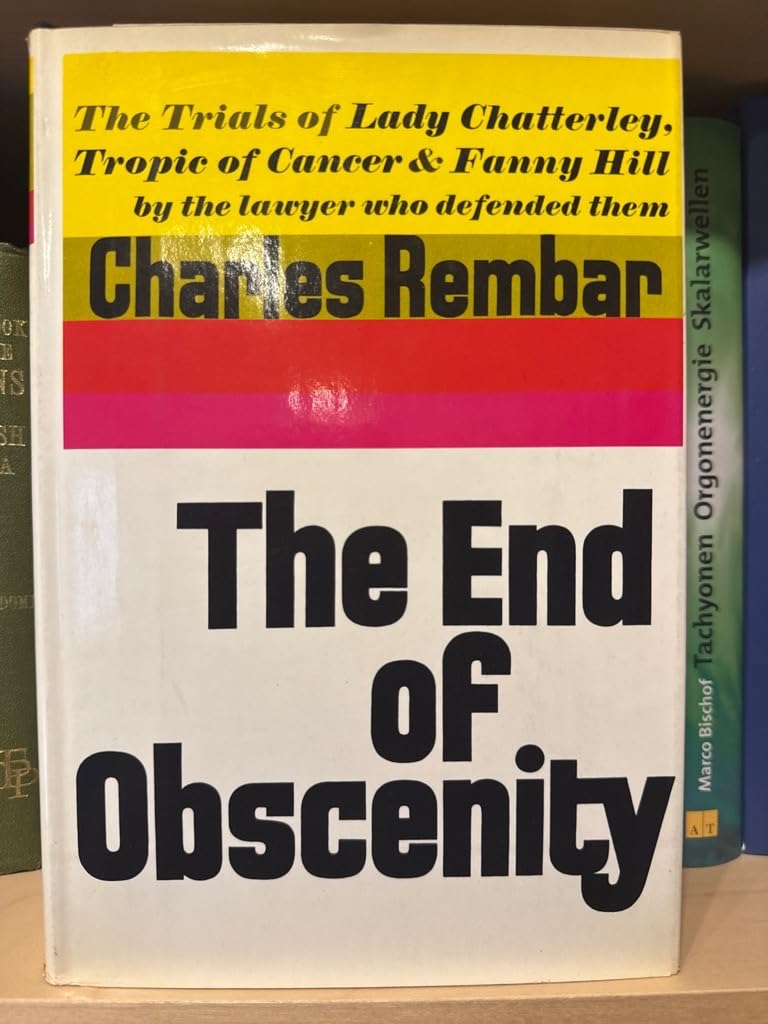 End of Obscenity P      Paperback – April 15, 1970