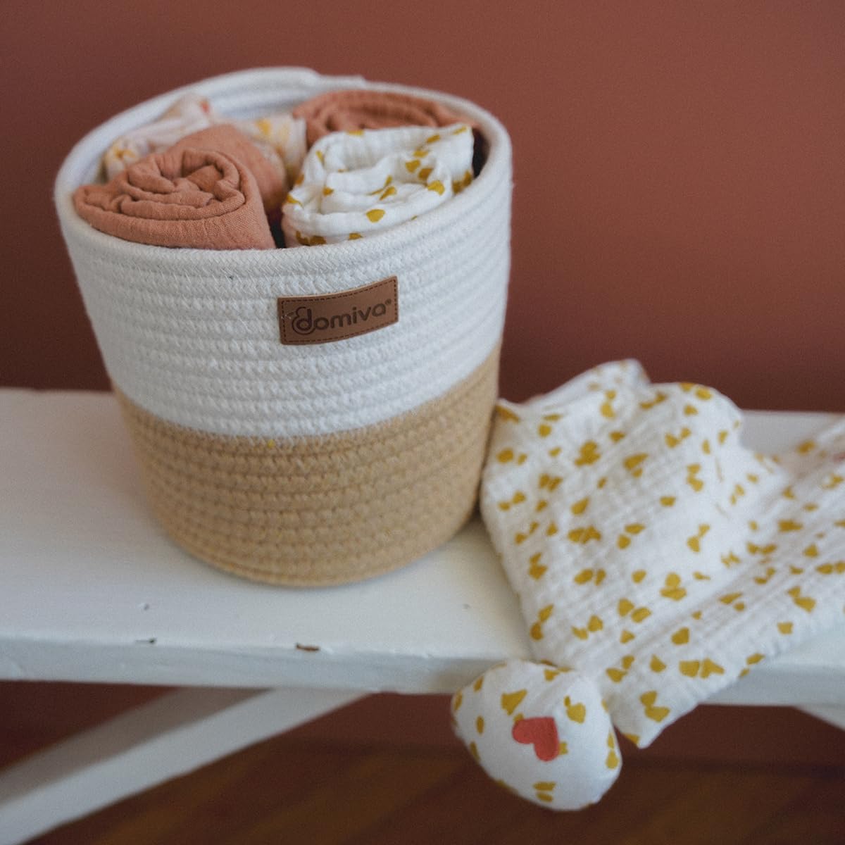 DOMIVA - Set of 2 Honey Moon Storage Baskets - Image 2