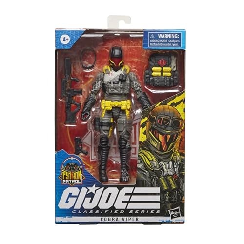 Boneco G.I. Joe Classified Series, Figura 15 cm Premium com Acessórios - Cobra Viper - F4755 - Hasbr