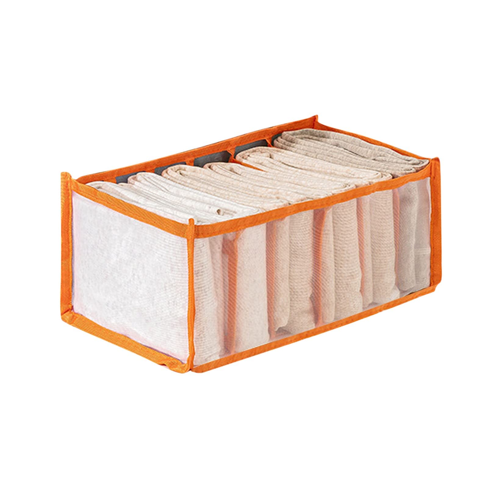 hhseyewell Flat Storage Container Storage Clothes Compartment Storage Mesh Compartment Drawer Bag Trouser Box Box Housekeeping & Organizers Sheet Storage Bags A