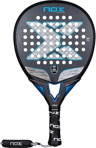 Pala de pádel Future Hybrid 12K Alum NFA Edition  Pala de Padel en forma de lágrima  Cara de carbono de alumbre de 12 quilates, núcleo EV50 y