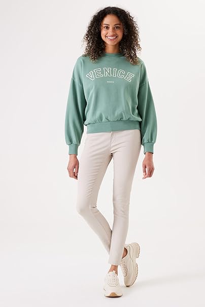 Garcia Sweater Sudadera Para Mujer En Sudadera Garcia Para Mujer
