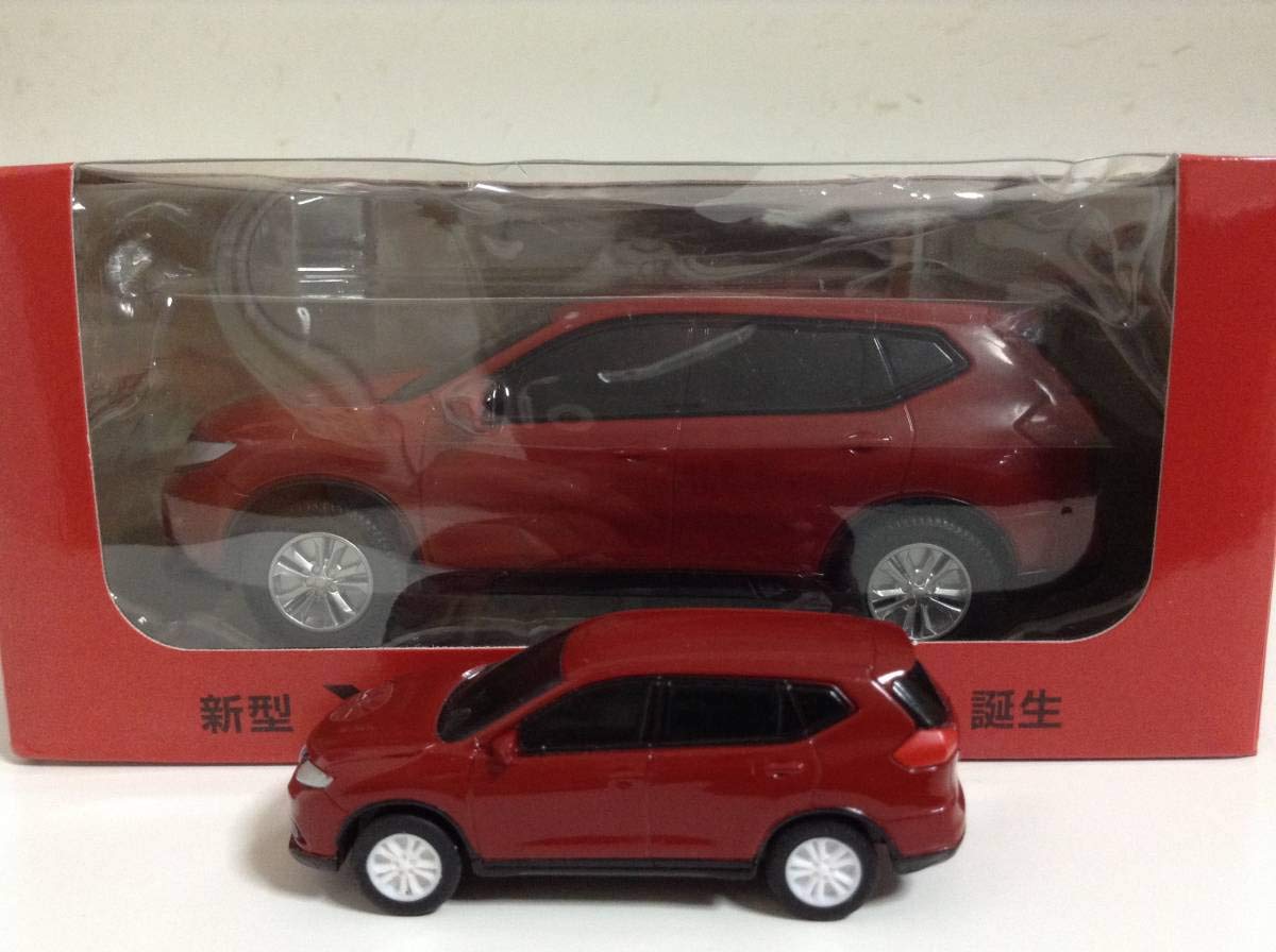 【美品・未開封】 X-TRAIL T32 バーニングレッド ミニカー ミニカーショップ ケンボックス 【未開封品】トミカ 赤箱☆117☆日産