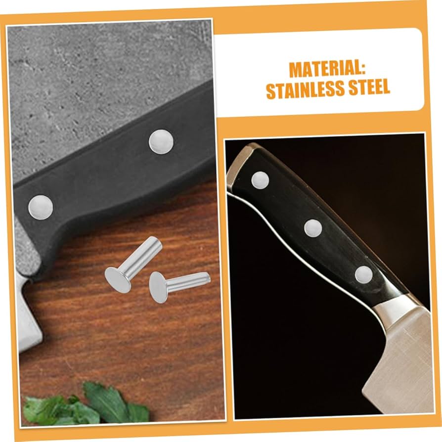 Amazon | HAKIDZEL 7 ペア 包丁の柄 リベット セット ハンドル