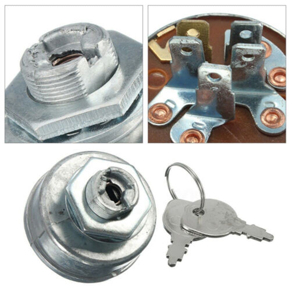 Interruptor de Arranque de Encendido y Compatible con cortacésped M 725-0267A, Interruptor de Arranque de cortacésped 0945-4 L, Accesorios de Cinco Patas