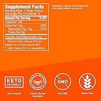 Vista 20 de Bulletproof Brain Octane C8 Aceite MCT, 32 onzas (paquete de 3), suplemento Keto para energía sostenida y apoyo al antojo