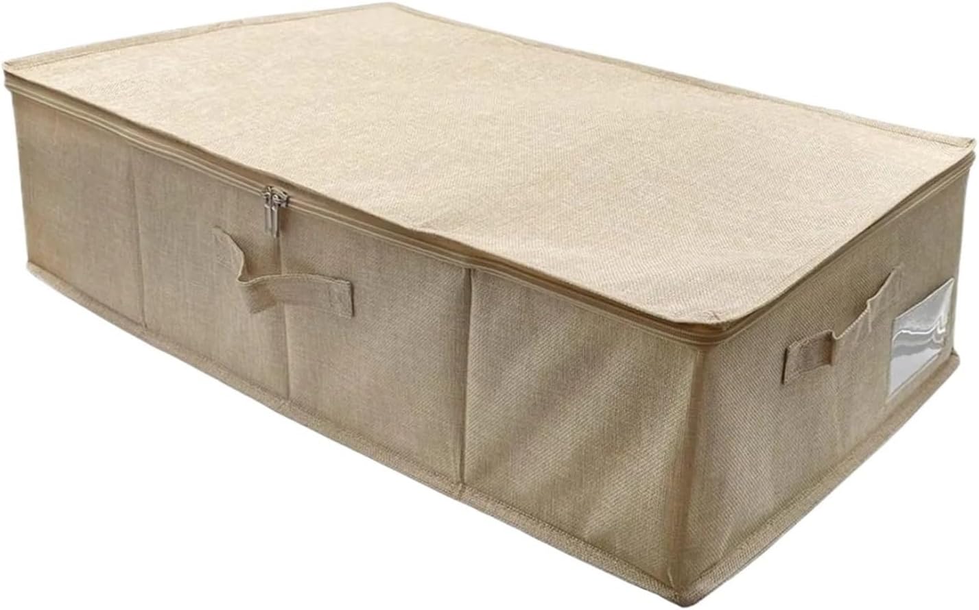 Under Bed Storage Box 2 PC Under Bed Storage Bags, Foldable Underbed Storage Container for Organizing Clothes Blankets Pillows Toys