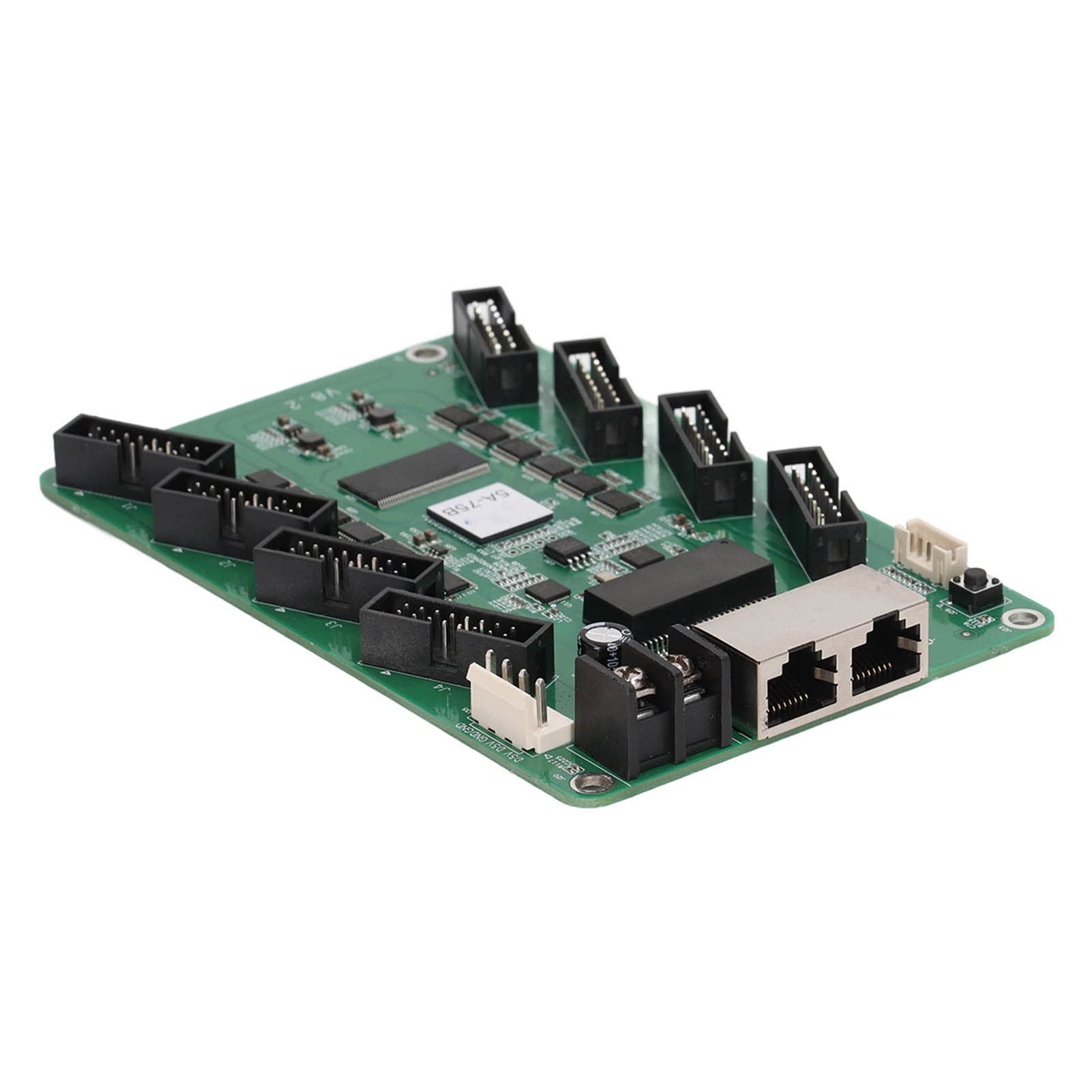 Modulo di Ricezione Schermo LED a Colori 5A-75B Scheda di Controllo Sincrono per DC3.3-6V Ricezione Scheda di Ricezione Generale