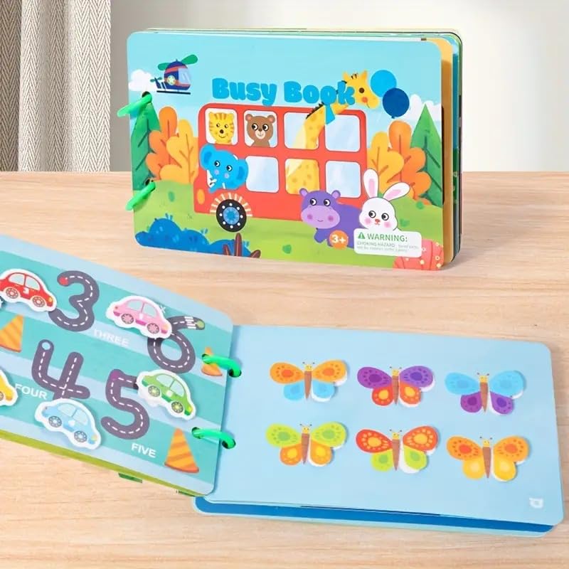 TINY TOYS CO Diy Daily Life Quiet Book For Kids,Toddlers Early Learning Stick&Paste Activity Book To Develop Basic Educational Skills For Children(Quiet Book-Daily Life,Nursery Concepts),Multicolor (B0D1TSCP36) Amazon Price History, Amazon Price Tracker