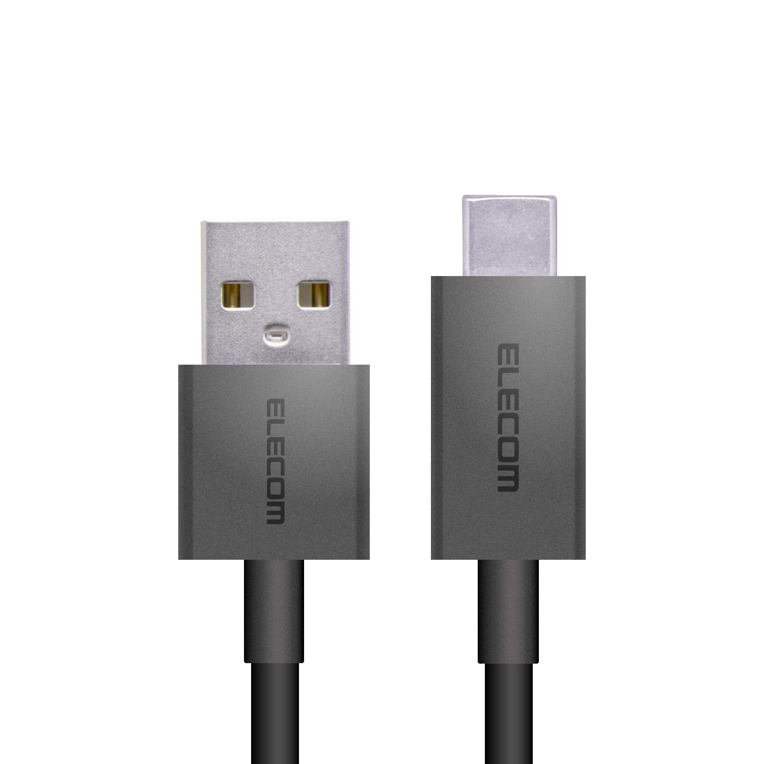 Elecom USB Type C Cable Type C (USB A to USB C) Ultra-Rapid Charging at 3A Output USB2.0 Compliant Product 1.2m Black MPA-FACCL12BK
