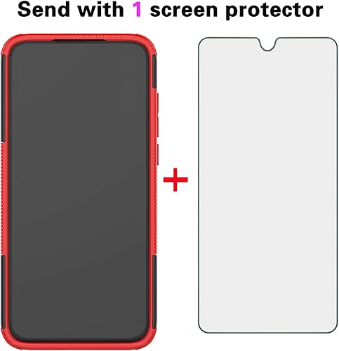 Miniatura 9 de Asuwish Funda de teléfono para Moto E 2020 Motorola E7 con protector de pantalla y soporte delgado, híbrida, resistente, funda protectora para