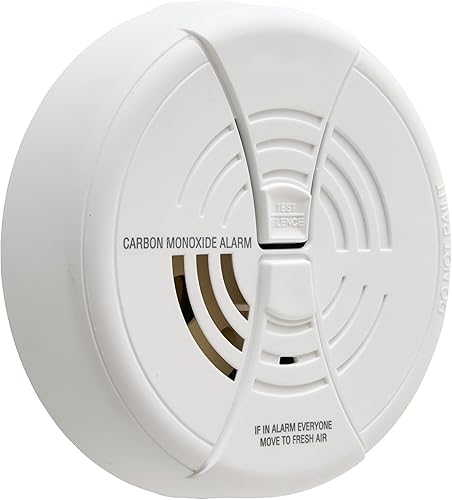 Miniatura 5 de FIRST ALERT CO250B Family Gard Basics - Alarma de monóxido de carbono, paquete de 4 unidades  Detector de monóxido de carbono a pilas, color blanco