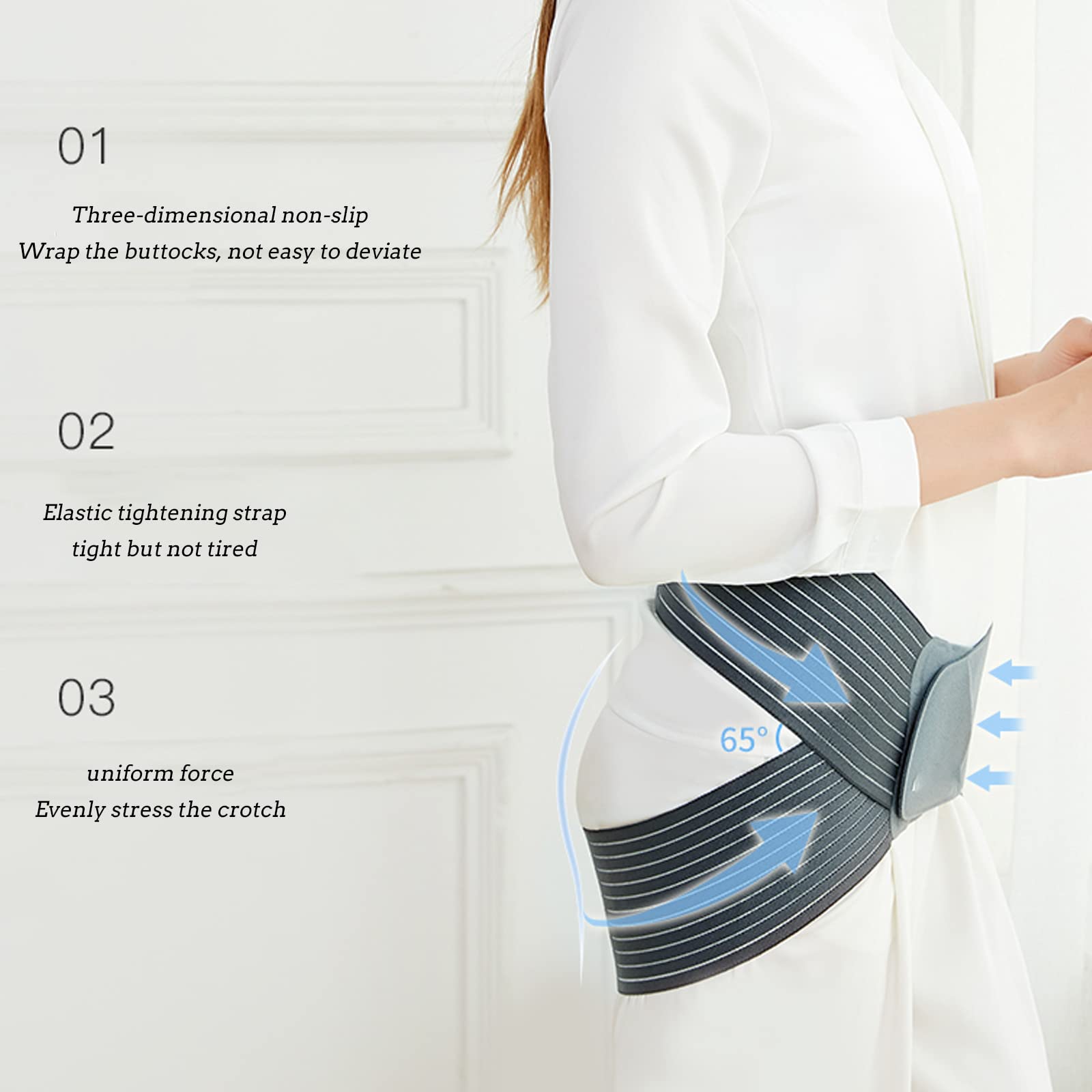 Amazon.co.jp: SI ベルト 坐骨神経痛ベルト ヒップブレース ウエスト