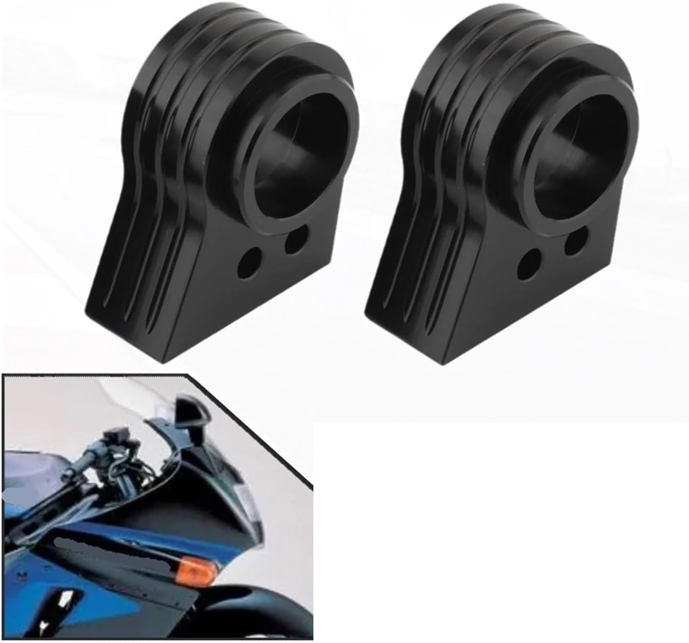 オートバイのハンドルバーライザー 用 カワサキ 用 ZZR1100 1989-2001