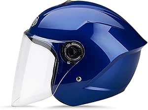 Casco Moto Modulare LIONCIANO | Semiaperto Con Visiera, Antiriflesso | Taglia 56-62cm | Leggero E Sicuro - Foto 2
