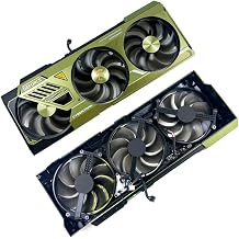 For Cooling For Manli for GeForce for RTX 4080 Super for gallardo RTX4090 Graphics Card Fan fan panel radiator group Easy to replaceShell and Fans