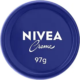 NIVEA Creme Hidratante Lata 97g, Hidratação Profunda 24h, Corporal, Uso Diário, Multibenefícios, Todas as Peles
