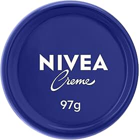 NIVEA Creme Hidratante Lata 97g, Hidratação Profunda 24h, Corporal, Uso Diário, Multibenefícios, Todas as Peles