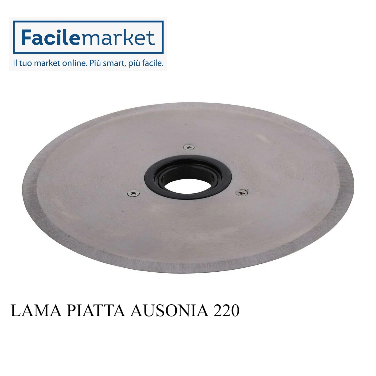 Lama per affettatrice RGV Ausonia e Mary 220 disco di ricambio lama liscia in acciaio