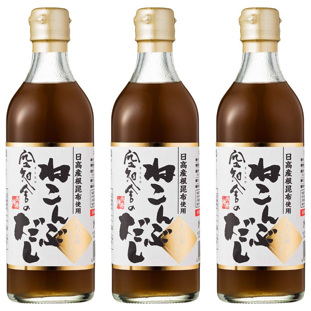 空知舎 (そらちや) 空知舎のねこんぶだし (和風 出汁 液体 / 500ml…