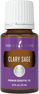 Young Living - Clary Sage Essential Oil 15 ml | Promotes Healthy-Looking Skin & Hair | Relaxation & Calming Herbal Aroma | Relief for Minor Skin Irritations | Women's Aromatherapy