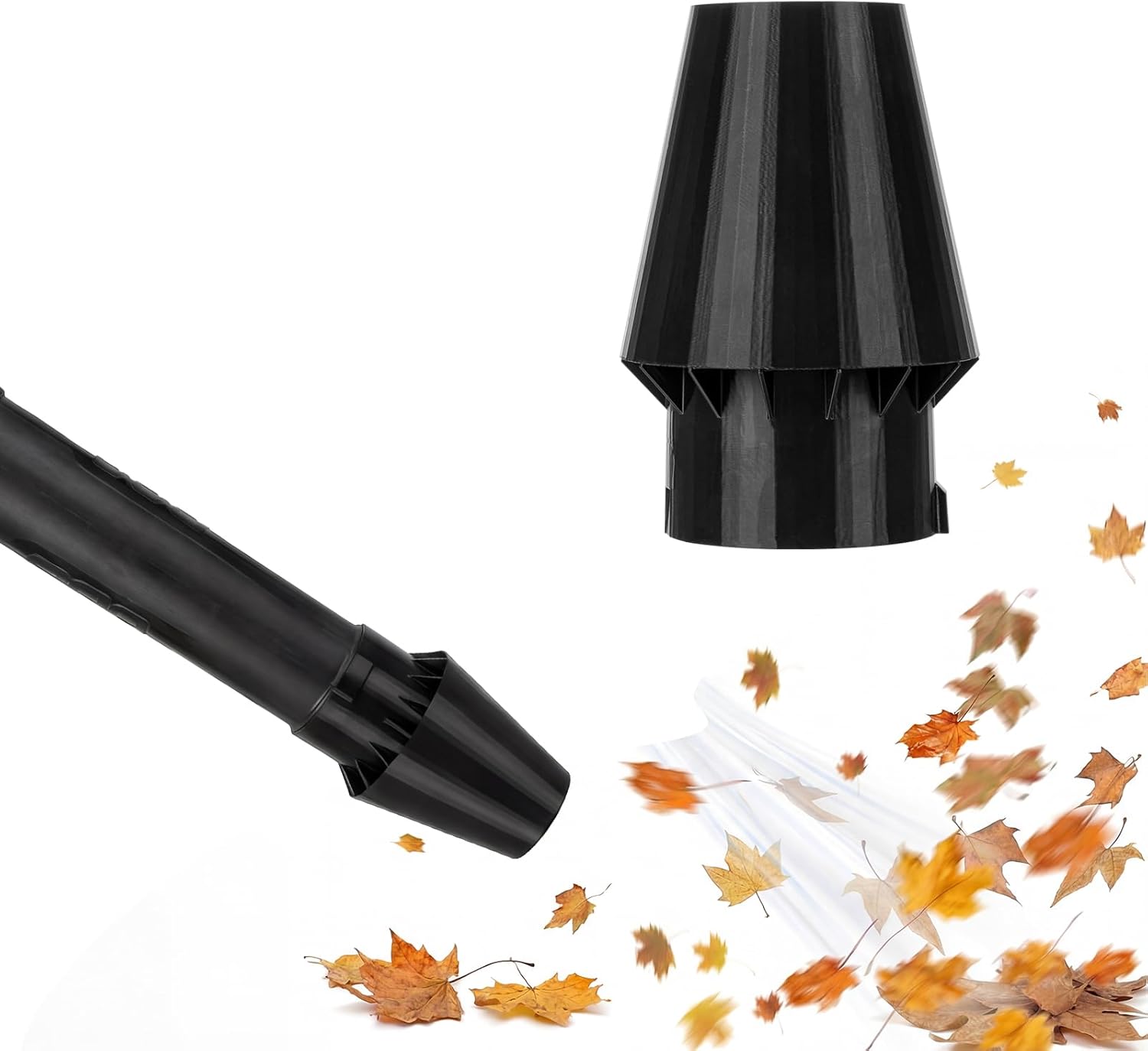 Venturi Nozzle Attachment with Twist Holder Compatible with EGO 530 Blower, Compatible with EGO Blower Venturi Nozzle Attachment, High-Velocity Airflow Booster with Extended Reach