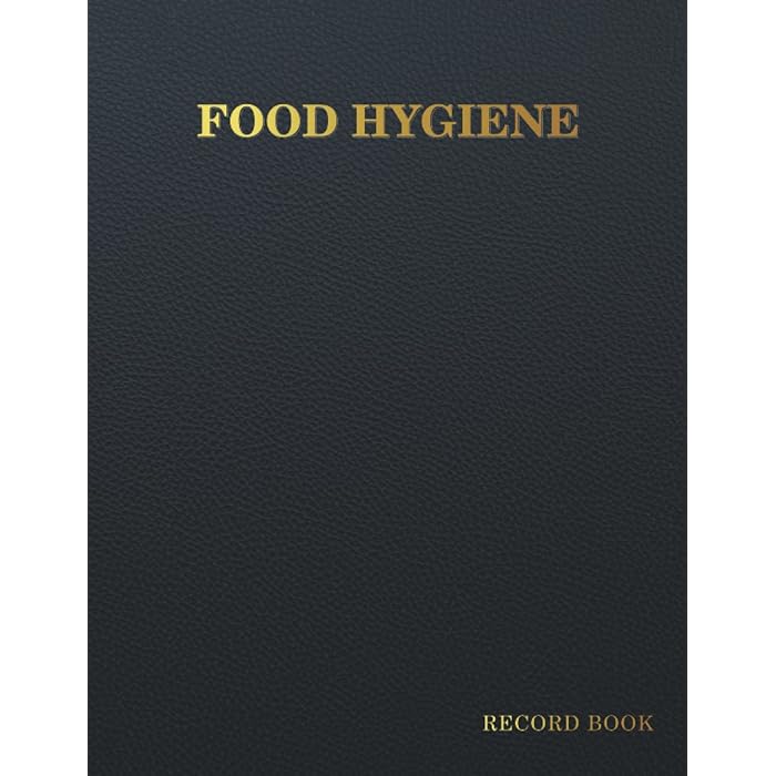 Buy Food Hygiene Record Book 3 in 1 Book Includes Fridge Temperature Log book with Food