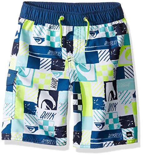 Quiksilver Boys' Squared Volley Swim Trunk