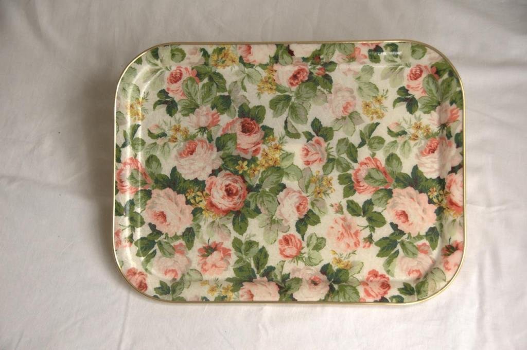 Arnold Designs Tray Rectangular Large 33 x 43 cm (13 "x 17 cm) Blossom