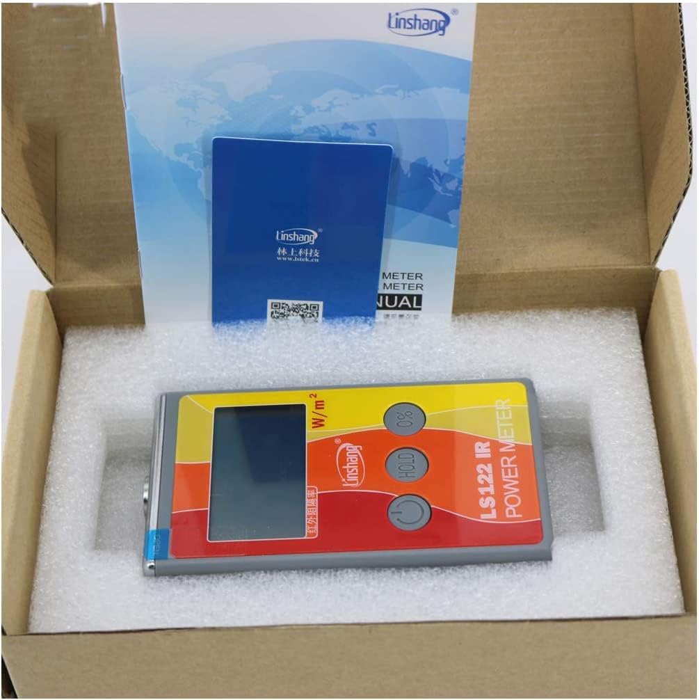 IR Power Meter Infrared Power Infrared Rejection Measuring Intensity from 1000nm to 1700nm Wavelength