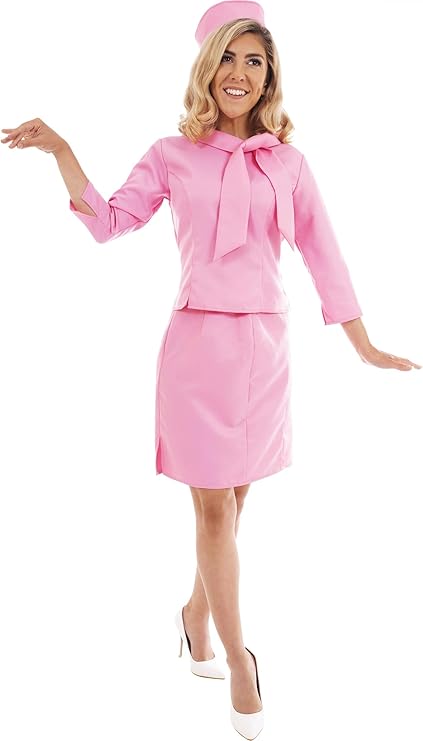 Toynk Legally Blonde 2 Elle Woods Costume | Authentic Movie Inspired Design | Includes Pink Jacket, Skirt, & Pillbox Hat | Adult Medium