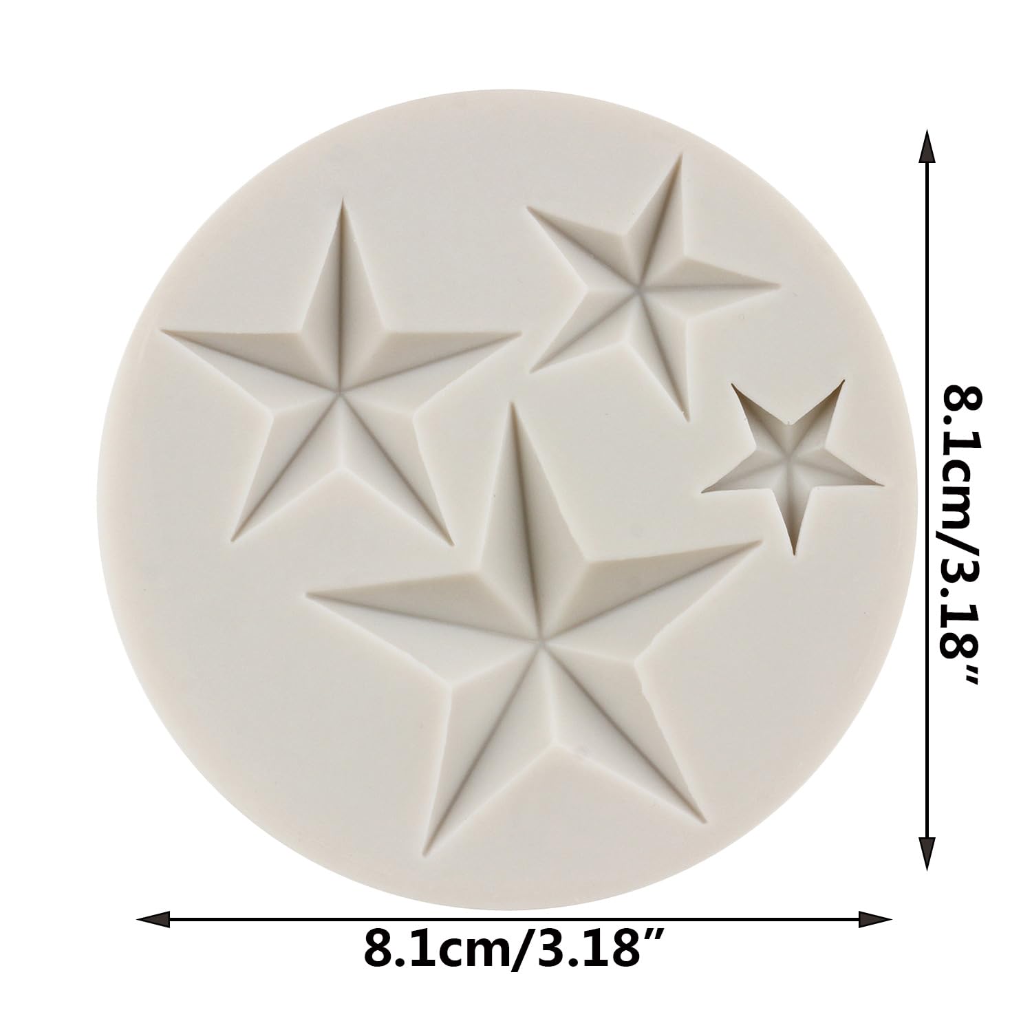 Lot De 2 Mini Moules En Silicone En Forme D'Animaux Marins, Coquillages