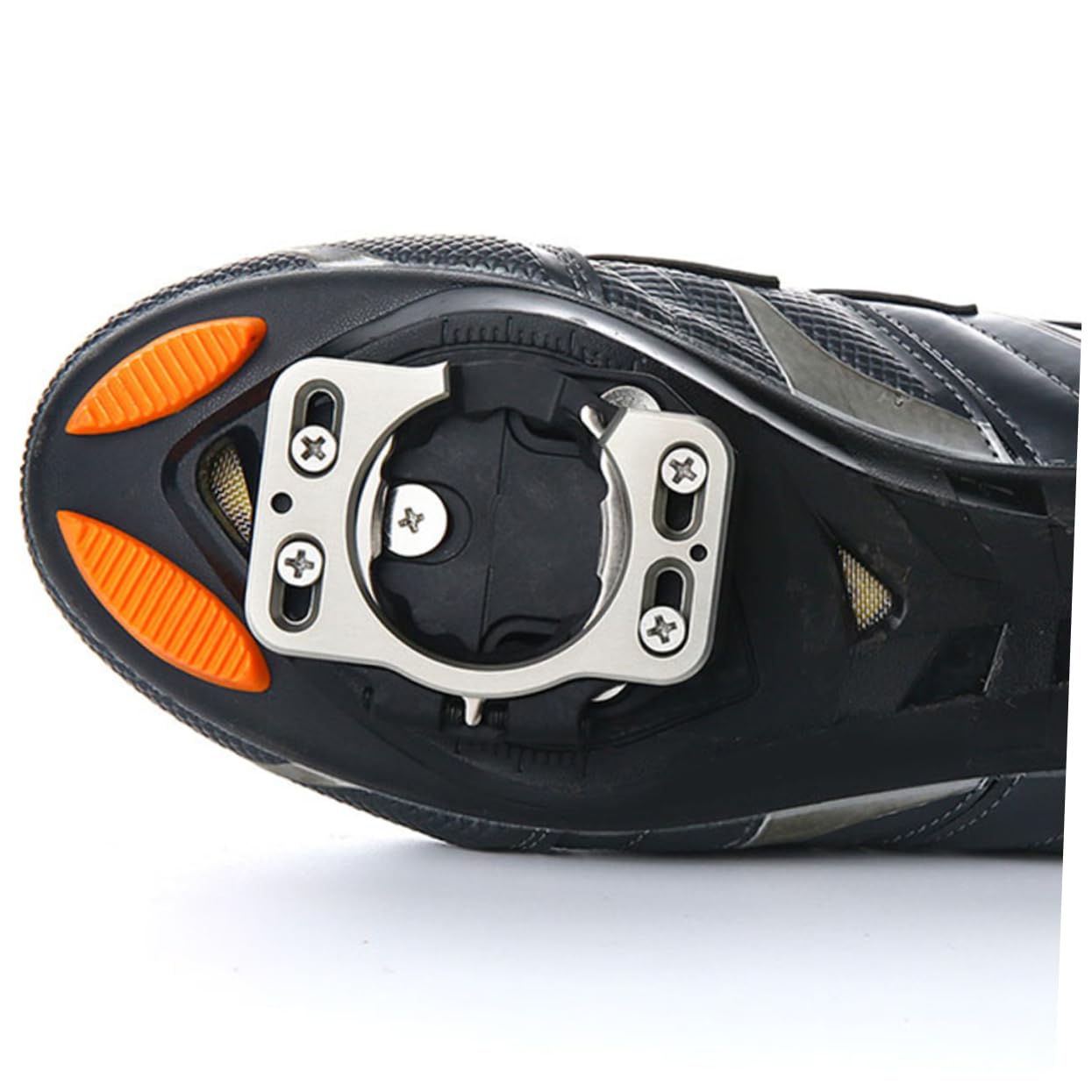 Hemobllo 2pezzi Tacchette Per Bici Da Strada Sgancio Rapido Copritacchette Per Ciclismo Adattatori Per Pedali Da Ciclismo Clip Per Tacchette Accessorio Per Bici Strada