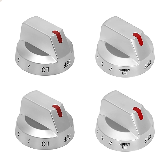 Sieri 4 peças DG94-03955G, DG64-03500F puxadores de substituição para fogões elétricos Samsung, compatíveis com fogão elétrico Samsung série NE63A6111SS, NE63A6311SS, NE63A6511SS, NE63A6751SS