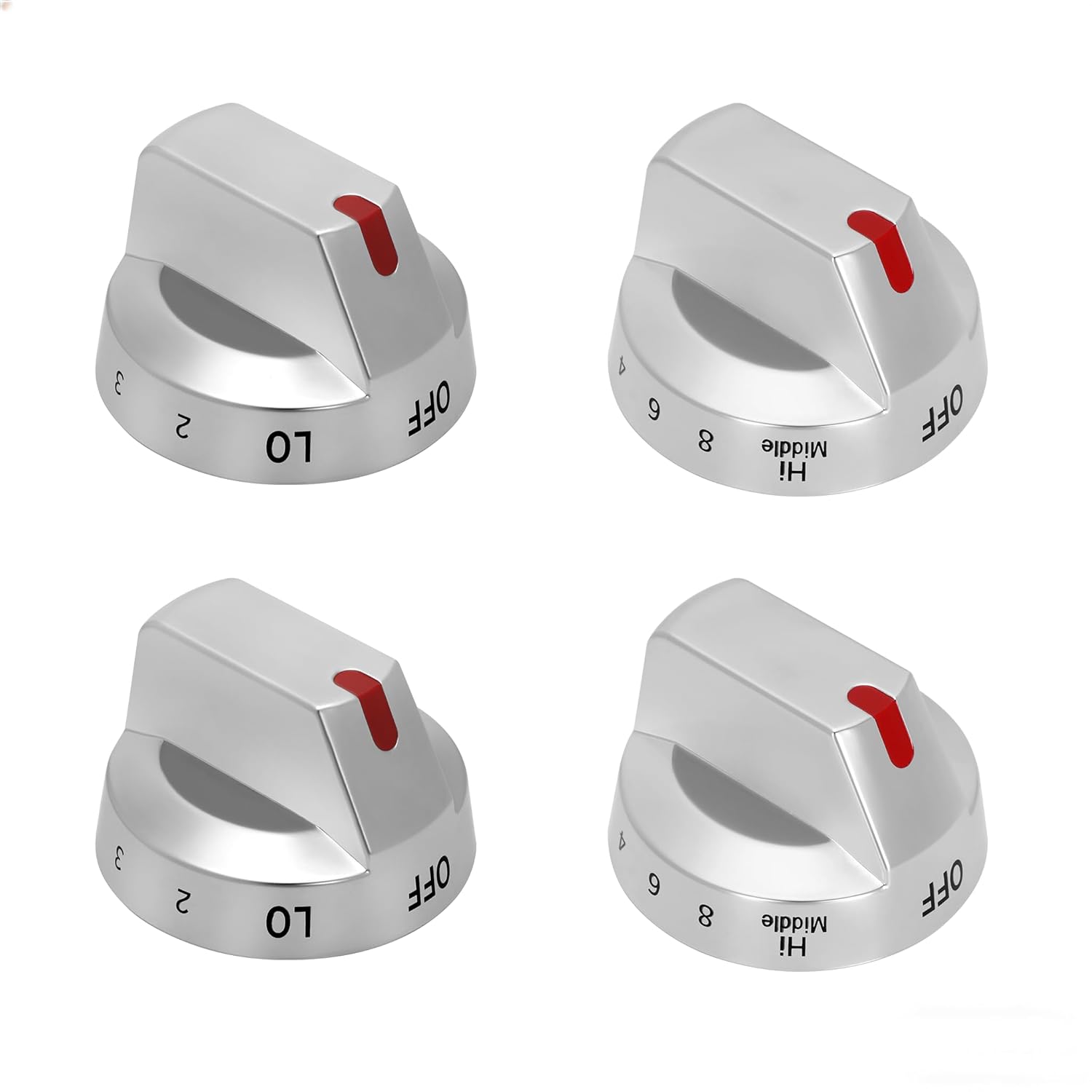 Sieri NE63A6311SS NE63A6111SS NE63A6511SS knobs for Samsung Electric Stove Replaces DG94-03955G DG94-03950F Knobs