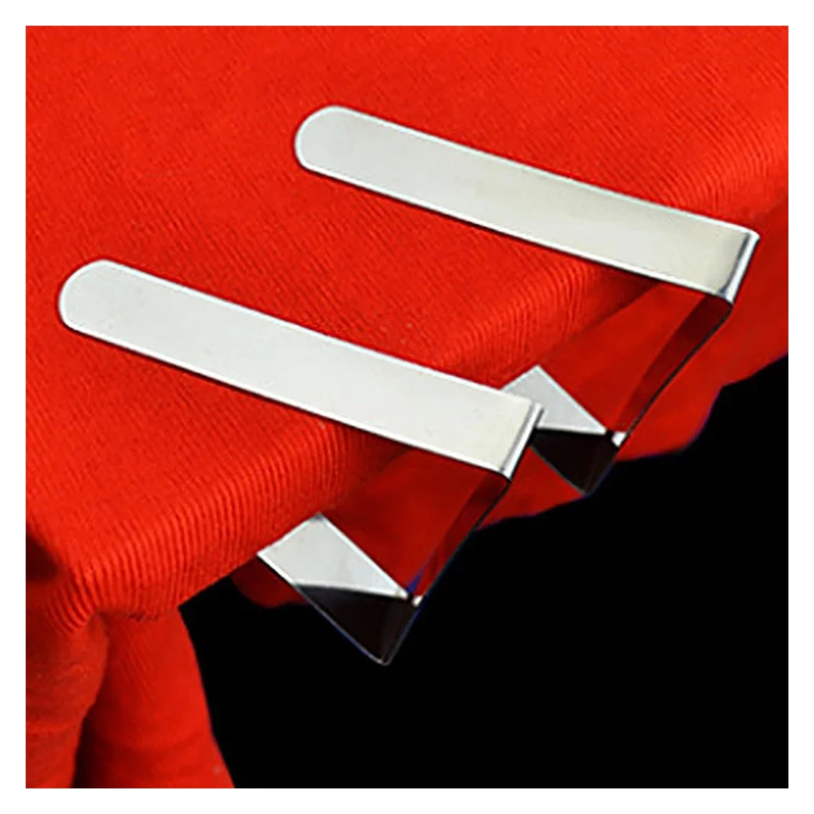 Tischdeckenklammern 4-32Pc Stainless Steel Table Cloth Clip Wedding Picnic Cover Holder Tablecloth Stable Clips for Restaurant Fixed
