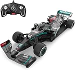 RASTAR Ferrari F1-75 Model RC Car, 1/18 Scale 2022 Ferrari Formula 1 Remote Control Car F1 Racing Car, Raced by Charles Leclerc + Carlos Sainz
